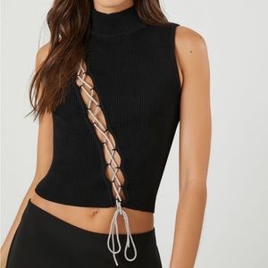 Turtleneck Crop Top
